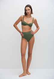 Balconette Top - Safari Crinkle - Matteau